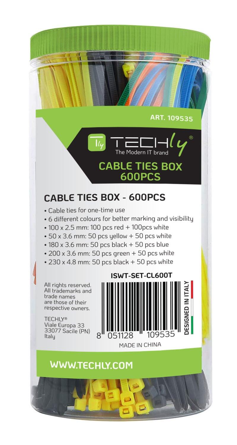 Fascette Fermacavo Colorate Kit da 600pz