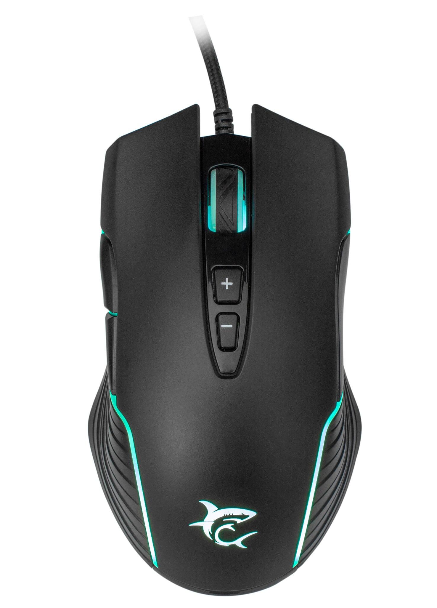 Mouse Ottico USB Gaming 6400 Dpi Retroilluminazione LED RGB Nero, GM-5003 AZARAH