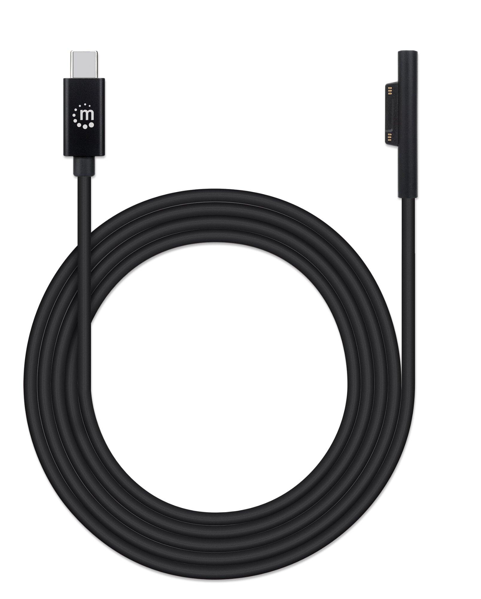 Cavo di ricarica da USB-C™ a Surface® Connect 1,8m Nero