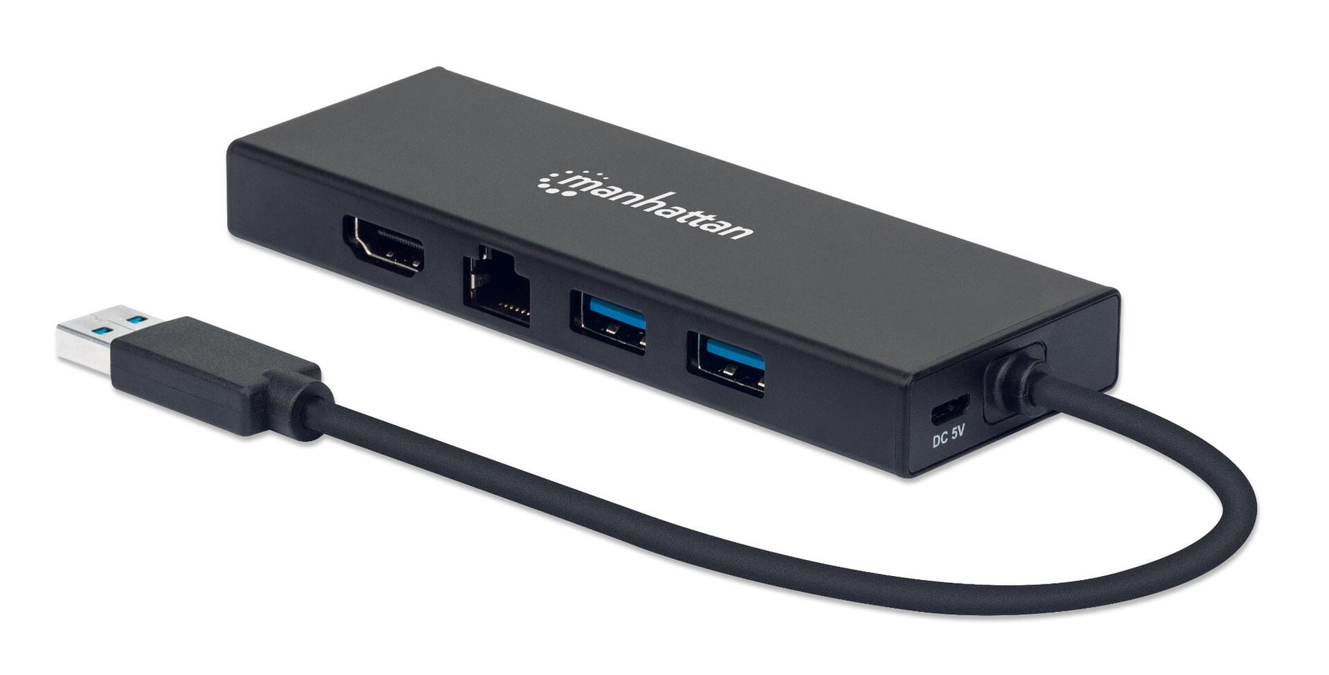 Adattatore SuperSpeed USB Multiporta Doppio Monitor