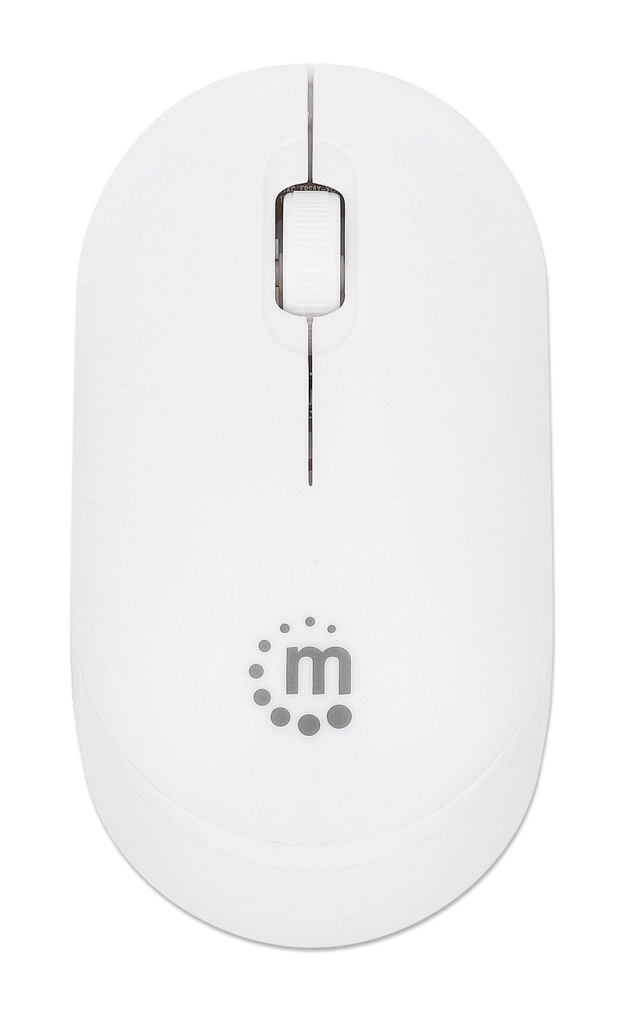 Mouse Ottico Wireless USB 1000 Dpi Bianco, Performance III