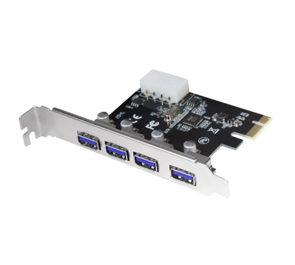 Scheda PCI Express a 4 porte USB 3.0 tipo A Femmina