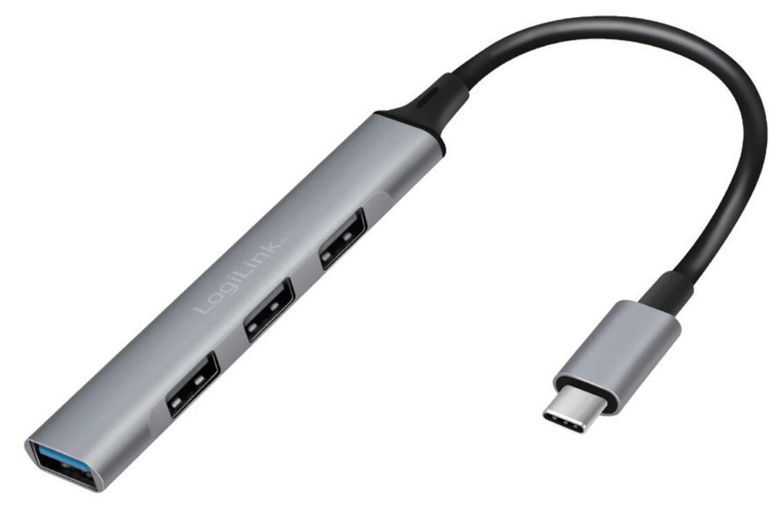 Hub USB 3.2 Ultra Slim a 4 Porte Ingresso USB-C™