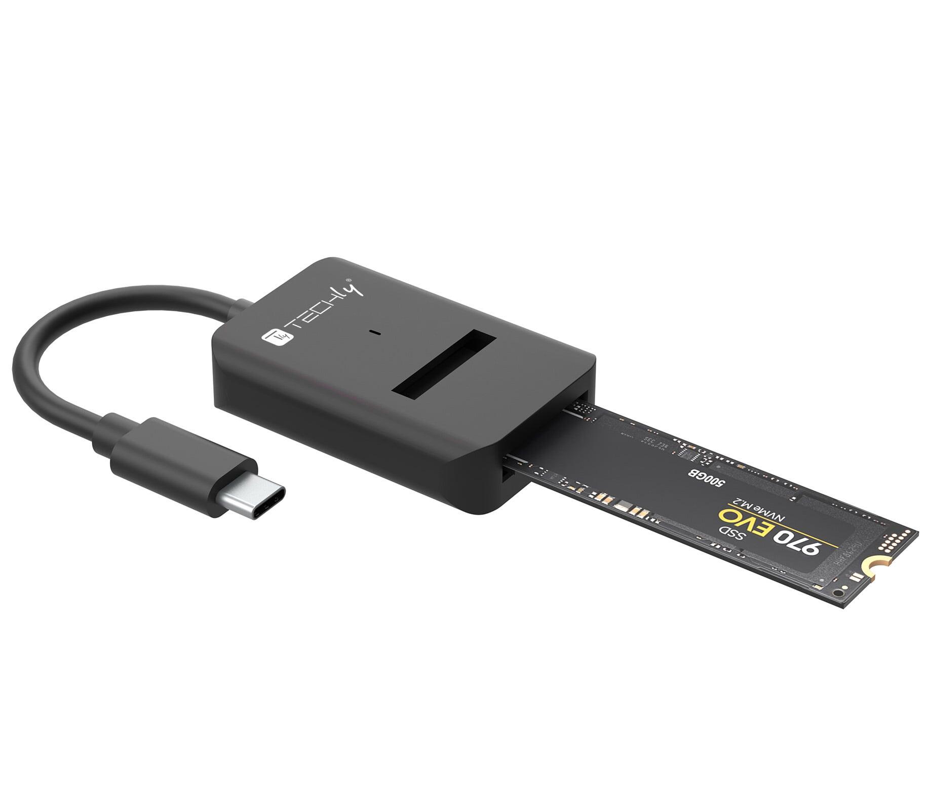 Adattatore SSD da USB-C™ a NVMe/SATA M.2