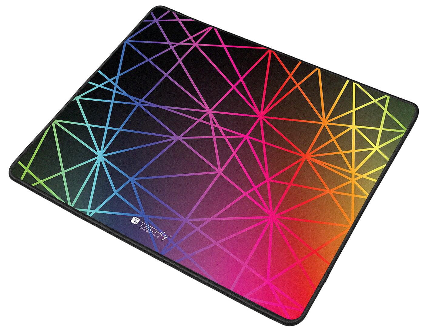 Tappetino Gaming Antiscivolo XL 450 x 400 mm Multicolor