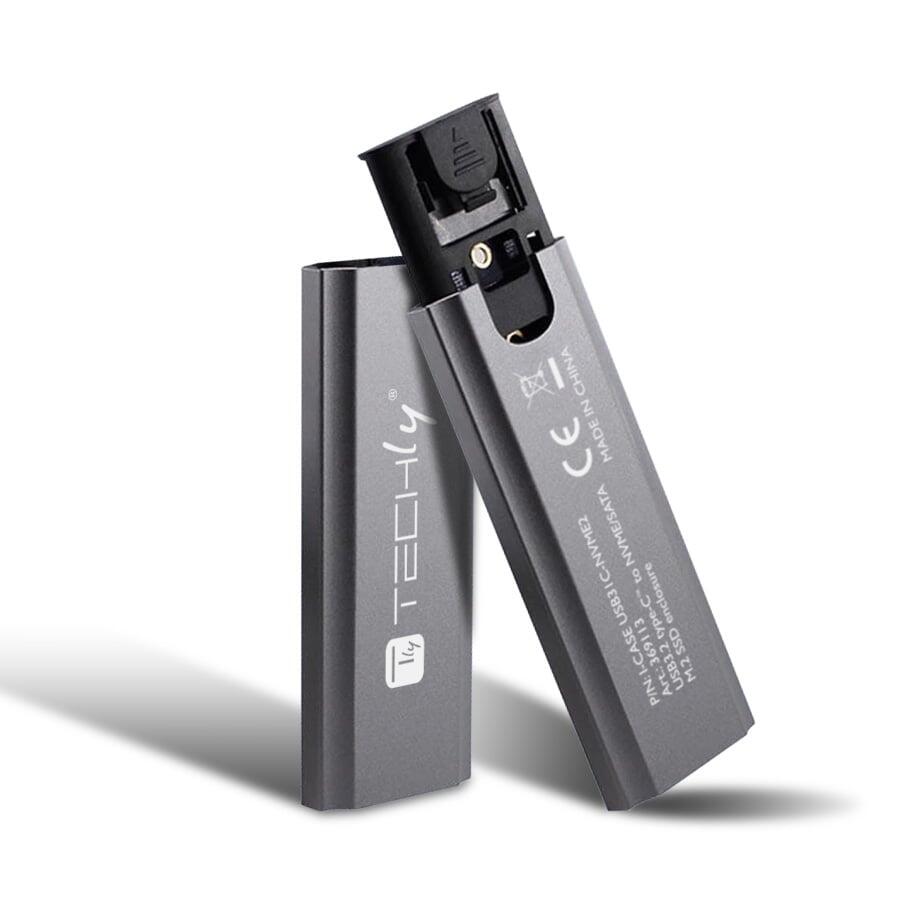 Box Esterno USB-C™ USB3.2 Gen2 NVMe/SATA M.2 SSD