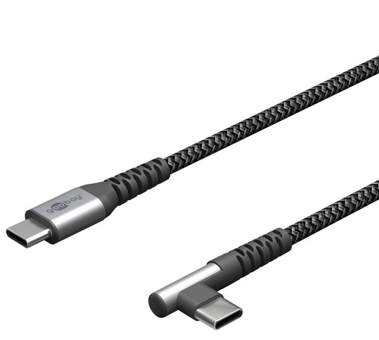 Cavo USB-C™ Maschio Angolato a USB-C™ Dritto 0,5m