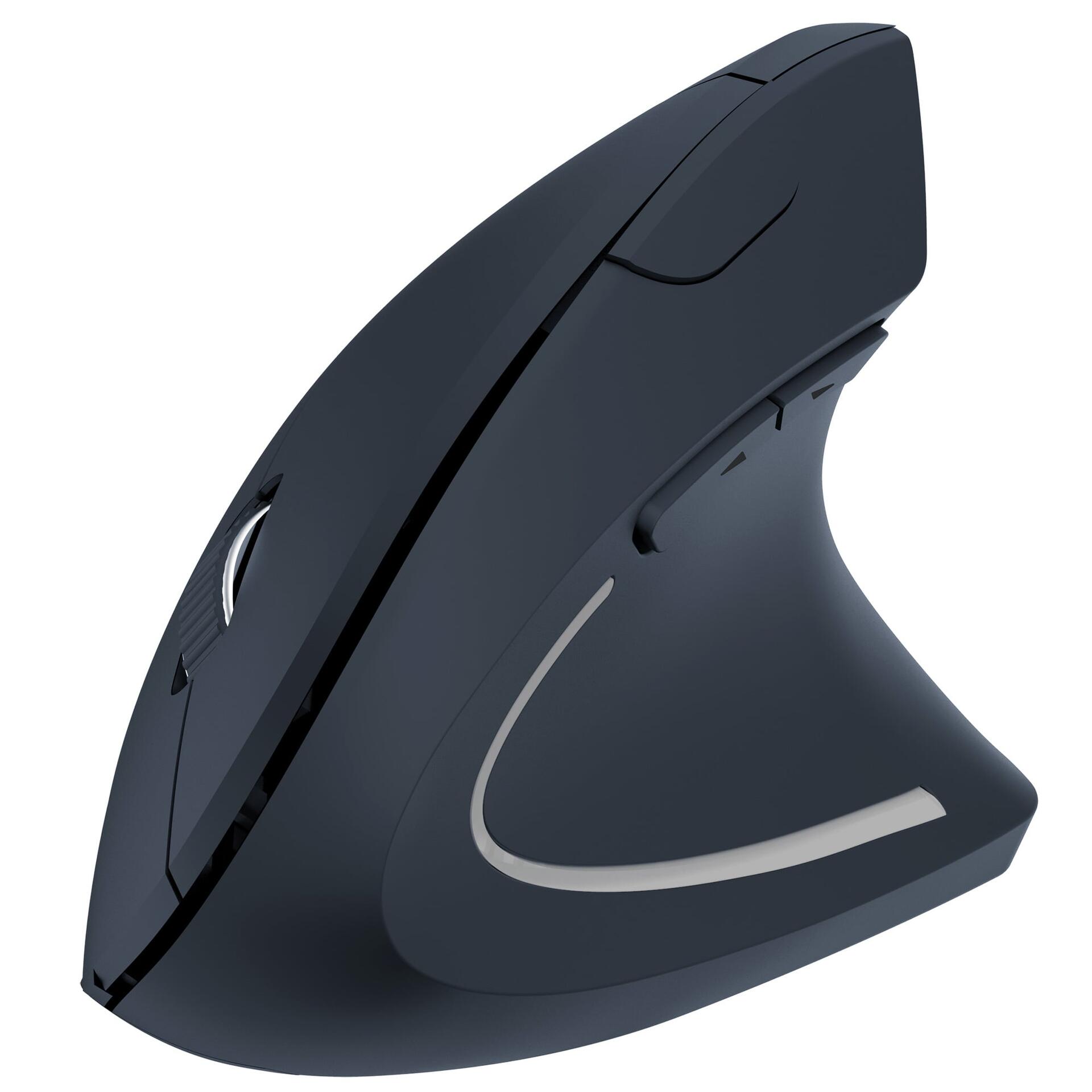 Mouse Verticale Ottico Wireless 1600 Dpi Ergonomico