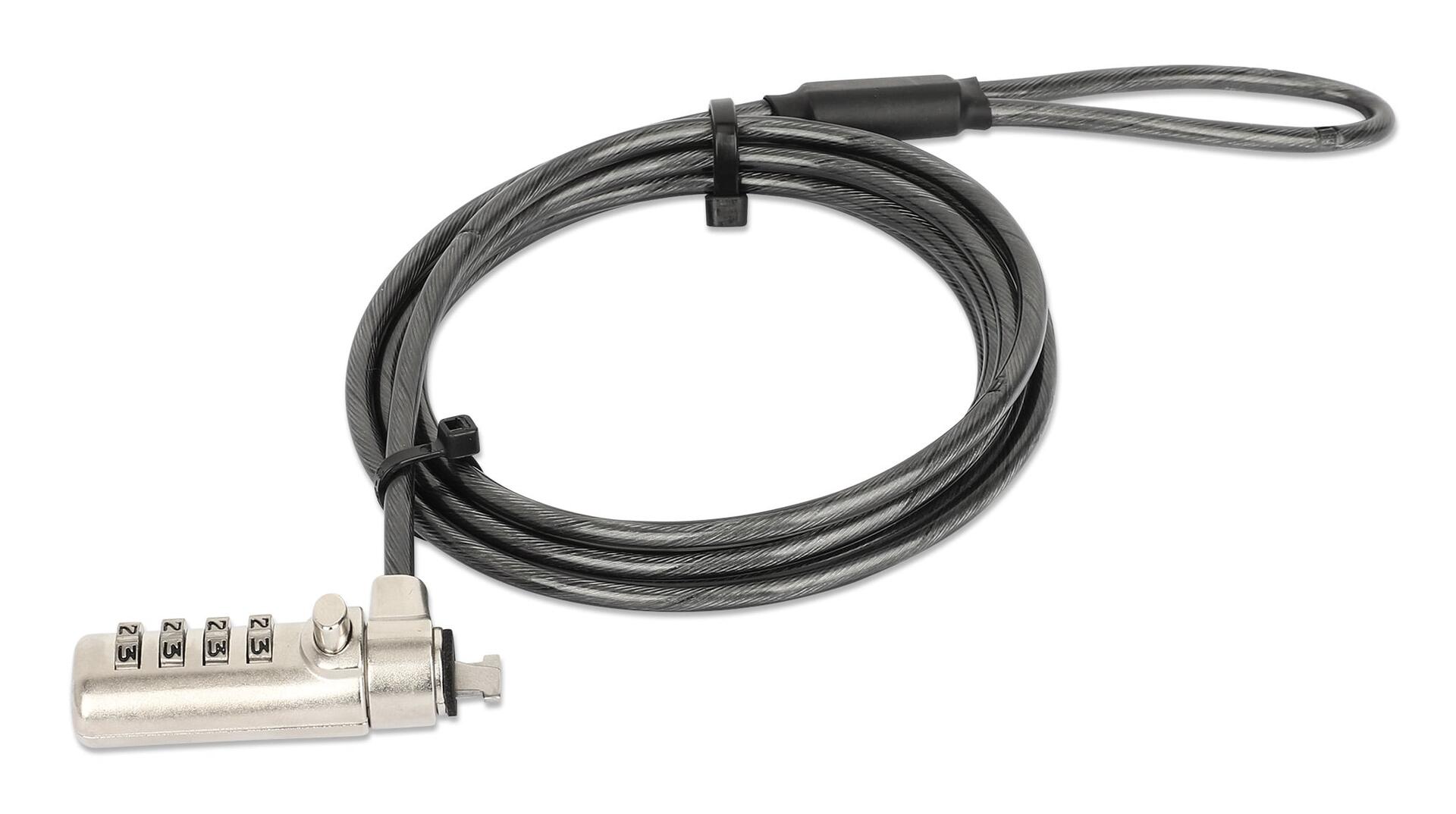 Lucchetto di Sicurezza per Notebook a Combinazione per Slot Nano