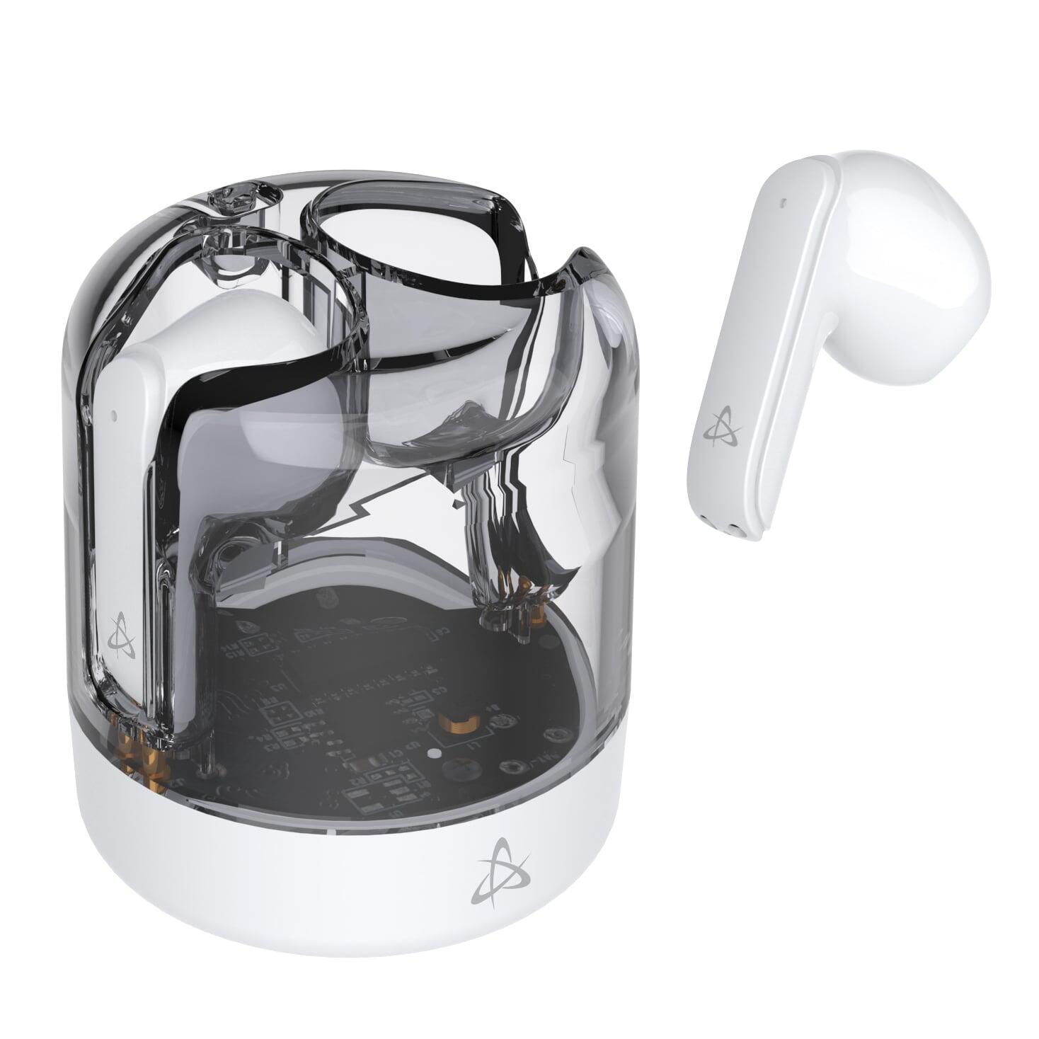 Cuffie Auricolari con Microfono Bluetooth EB-TWS12 Bianco