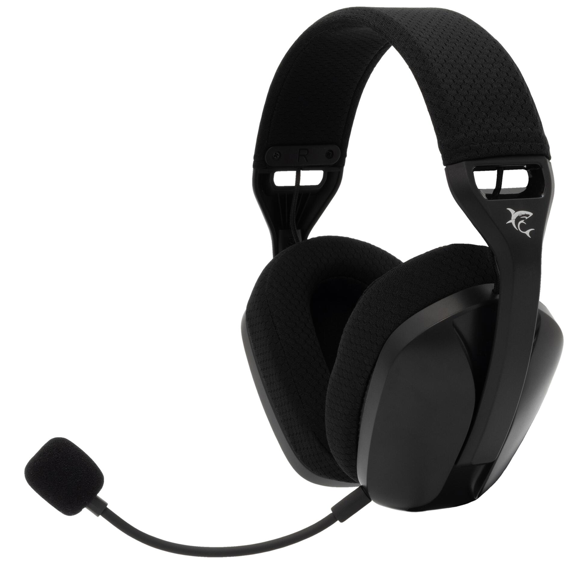 Cuffia Gaming Stereo Wireless con Microfono Nero BUTTERFLY