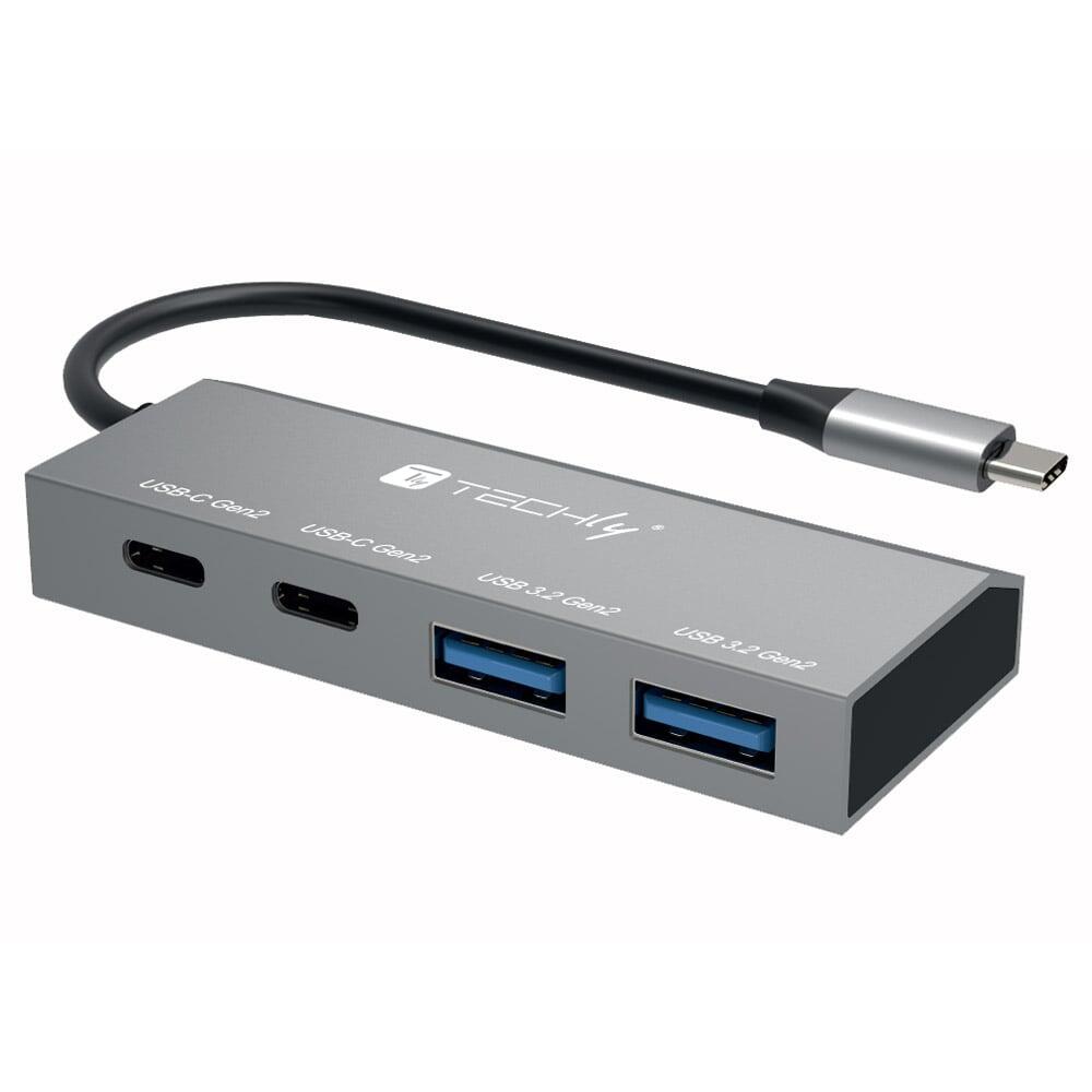 Hub USB3.2 2 Porte USB-A e 2 Porte USB-C™