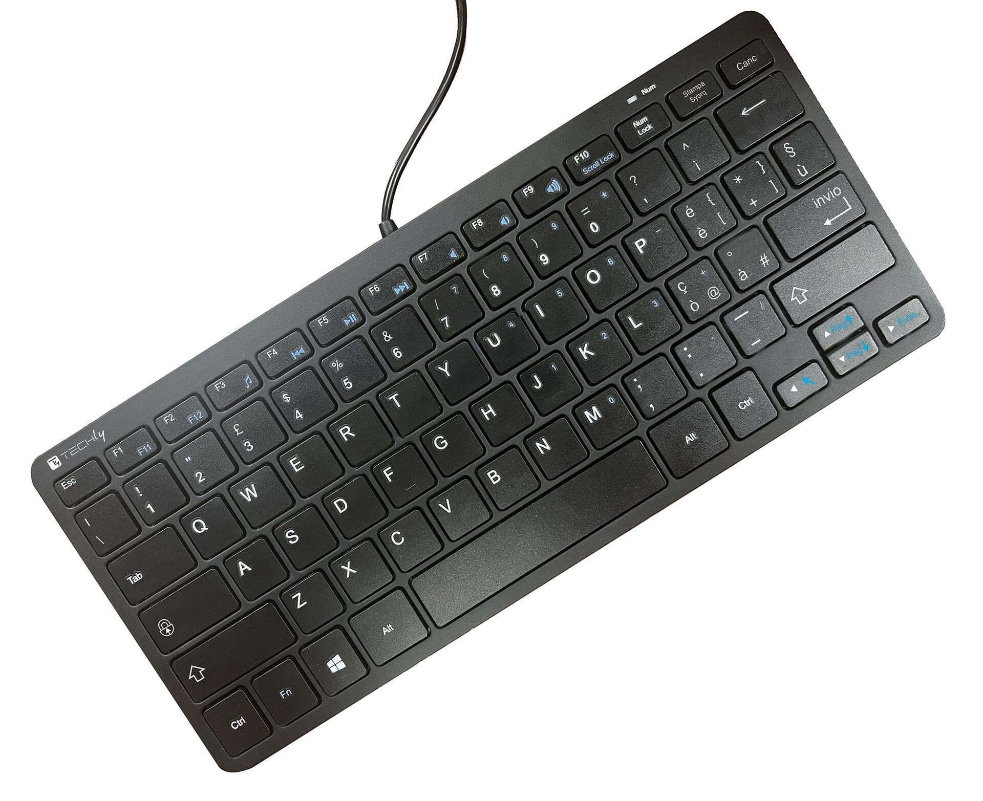 Mini Tastiera USB 78 Tasti Layout Italiano