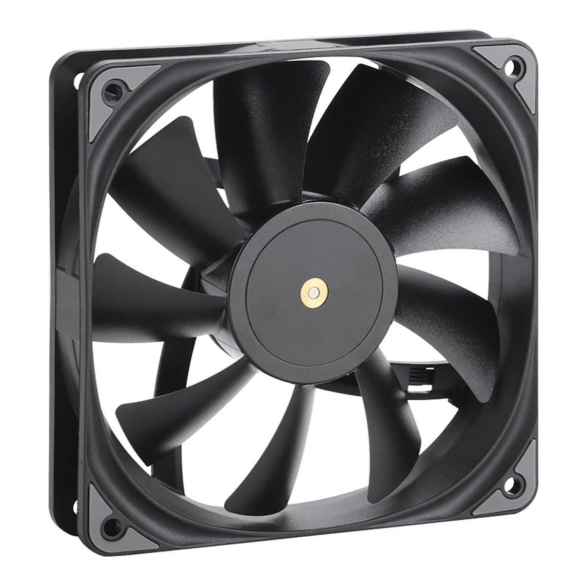 Dissipatore Ventola Silent 120x120x25 12V con Controllo PWM Intelligente