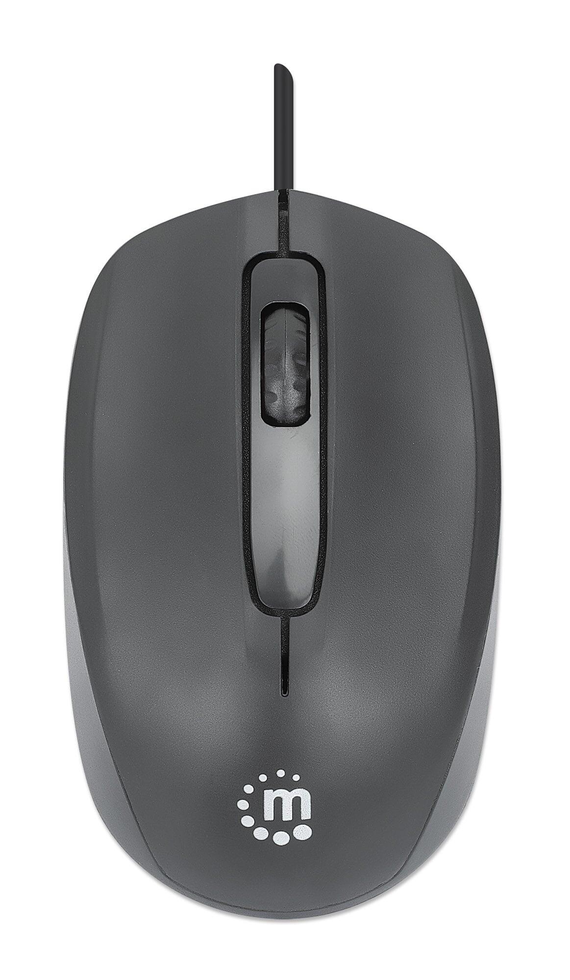 Mouse Ottico USB 1000 Dpi Nero, Confort II