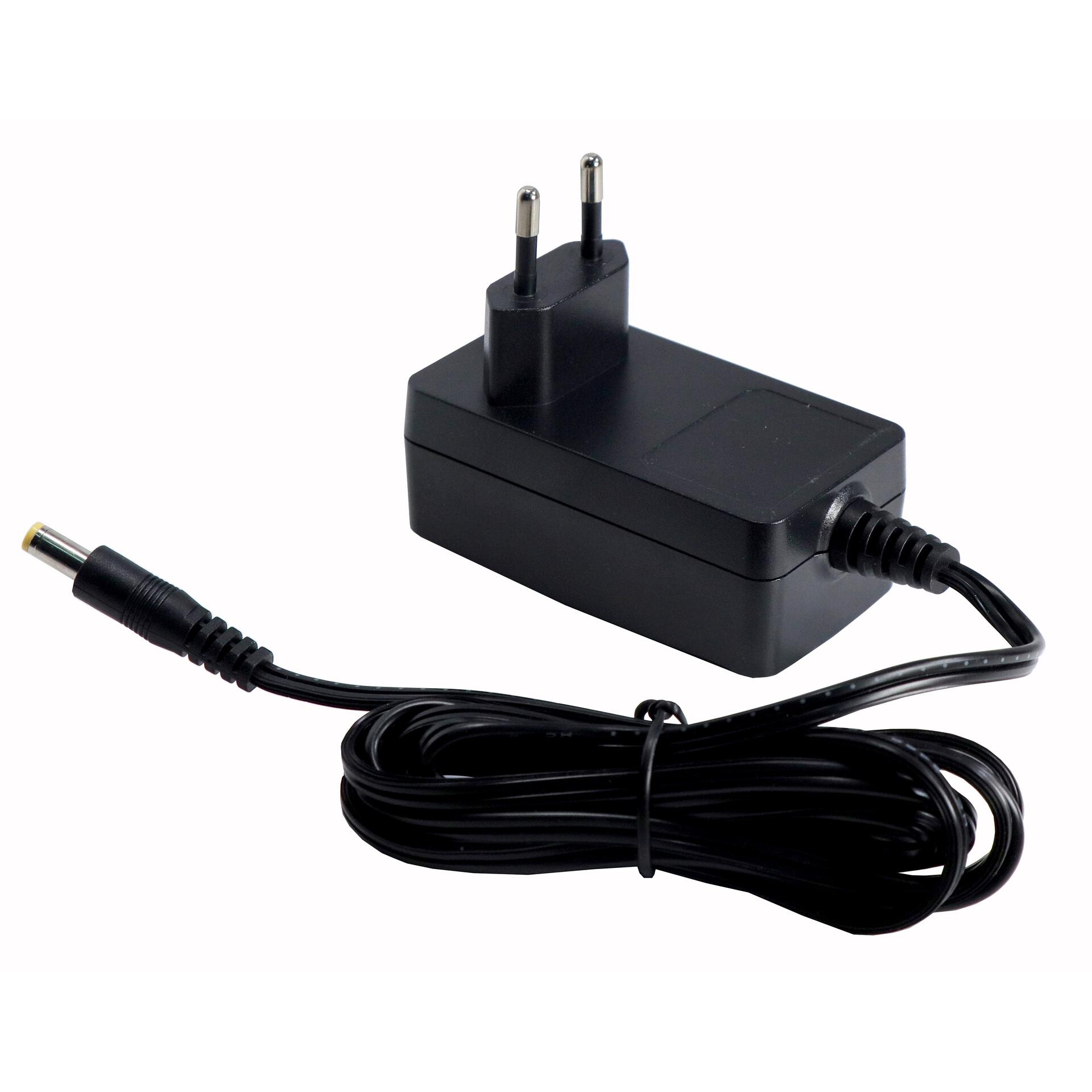 Alimentatore Switching 12V 3000mA Plug 5.5 x 2.5 mm Nero