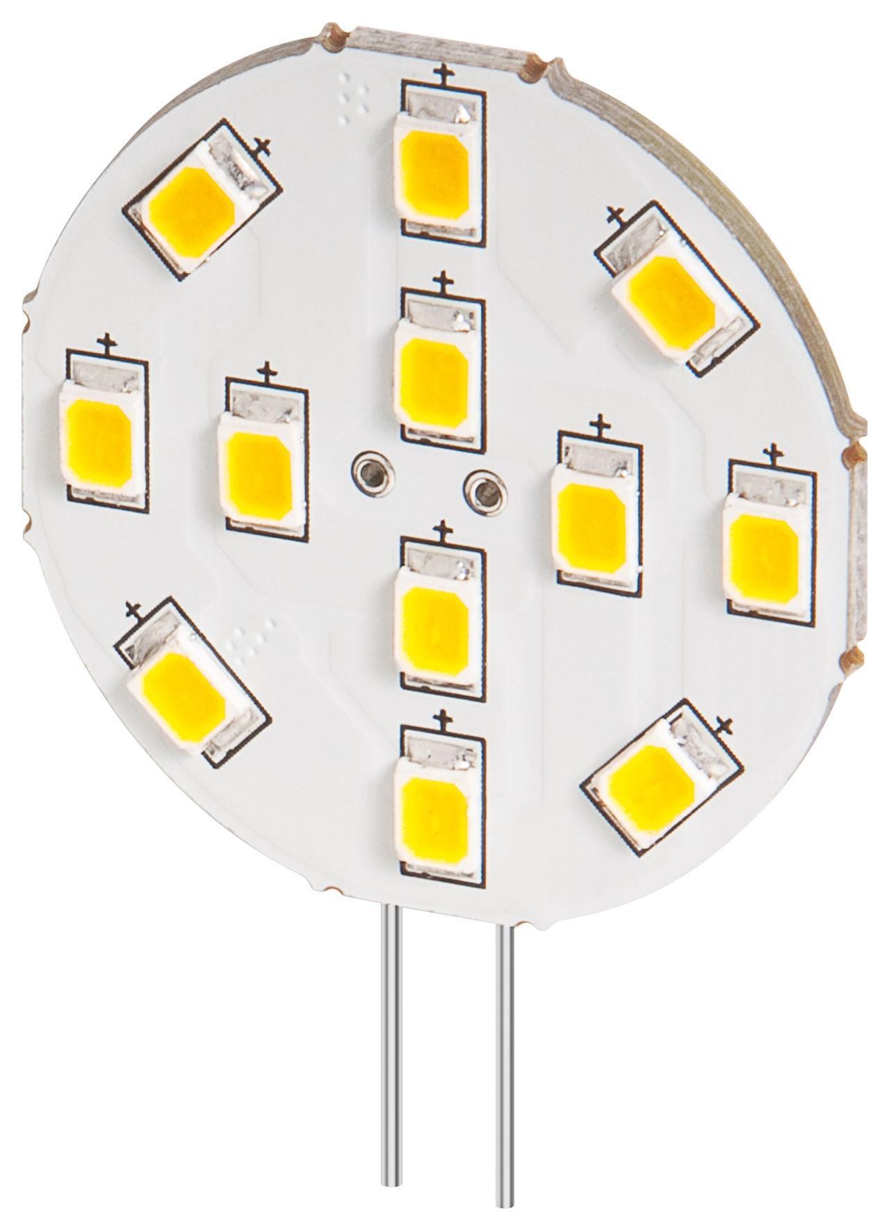 Lampada 12 LED SMD G4 5050 2W 230 Lumen Bianco Freddo, Classe E