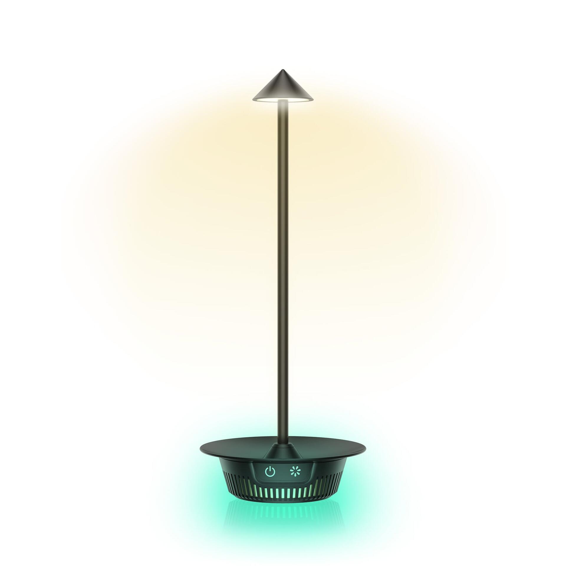 Lampada LED Multicolore da Tavolo Dimmerabile Batteria Ricaricabile Alimentazione USB-C™