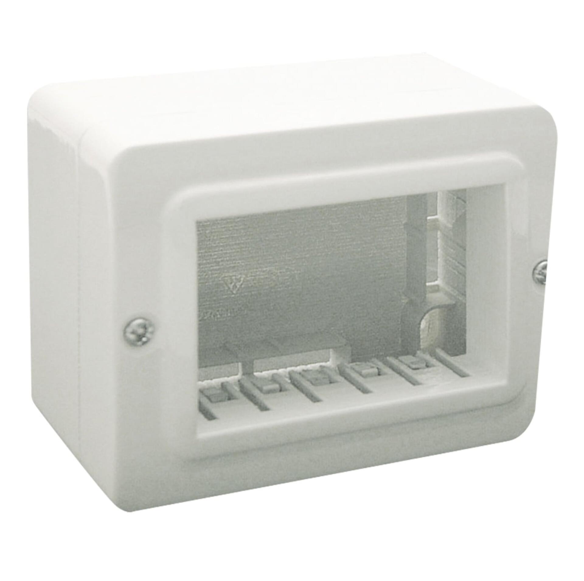 Contenitore Autoportante Minicanali IP40 S44 3 Moduli Bianco
