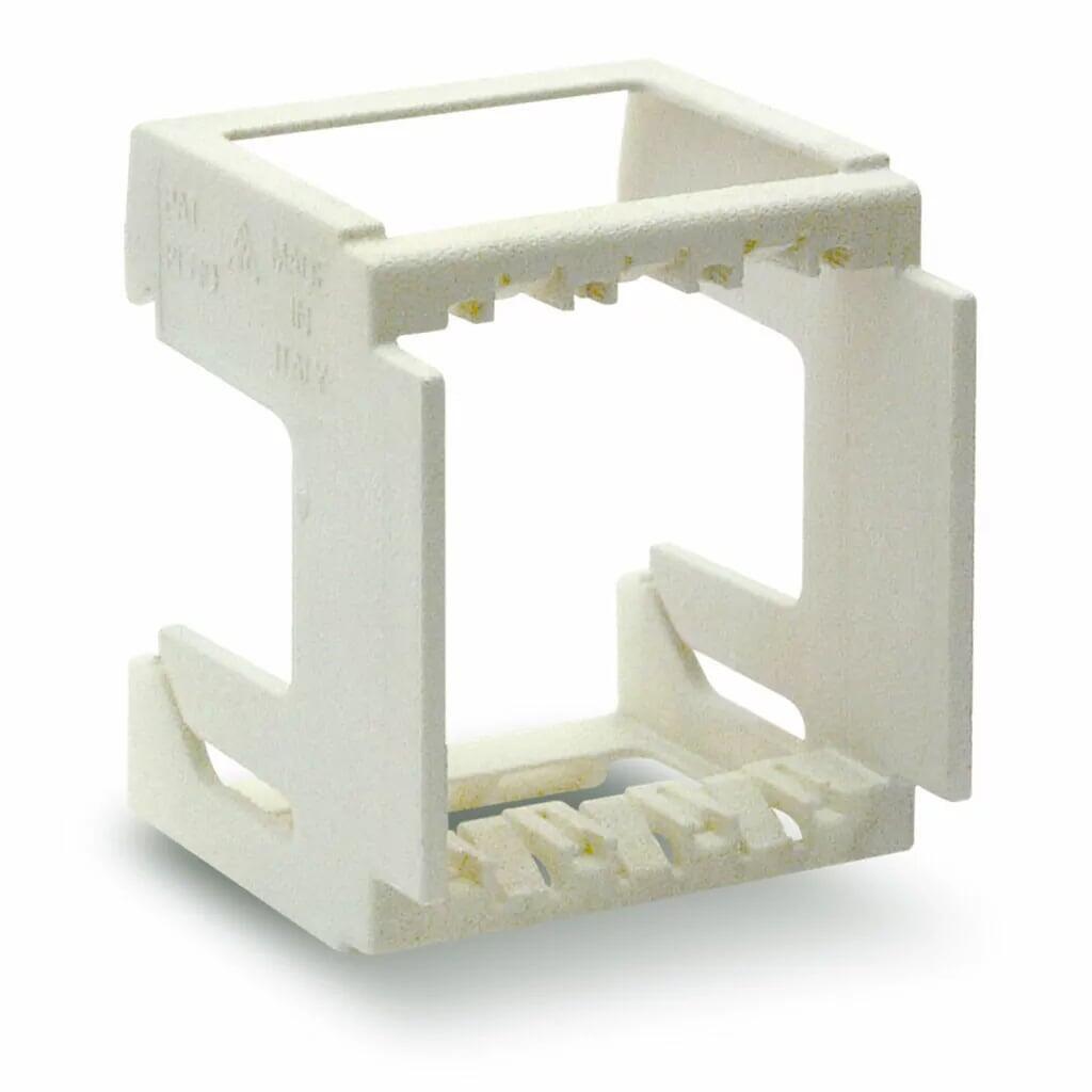 Supporto 2 Moduli S44 per Guida EN50022 Larghezza Pari a 3 Moduli DIN