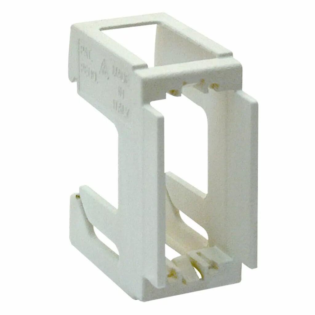Supporto 1 Modulo S44 per Guida EN50022 Larghezza Pari a 1,5 Moduli DIN