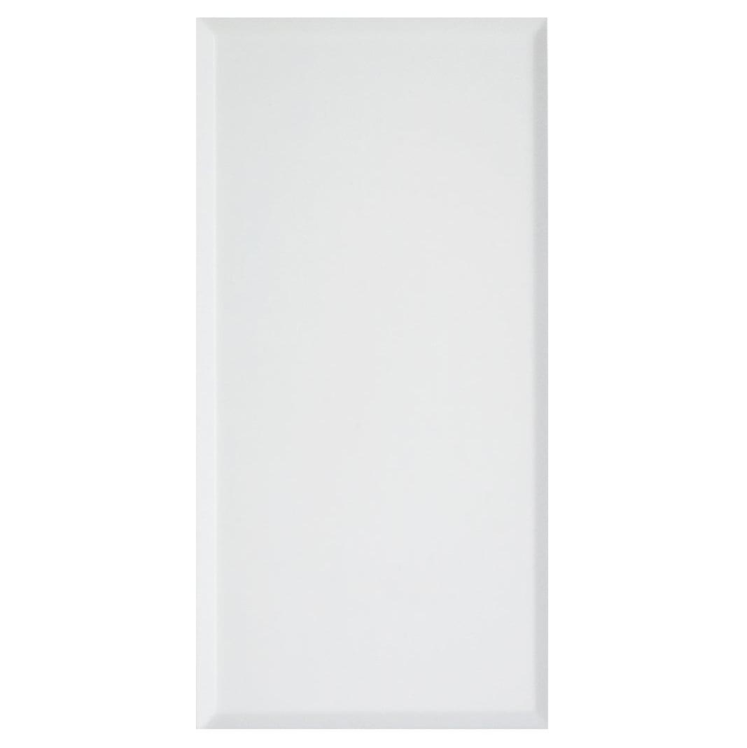 WHITEK S44 Tappo Copriforo 1 Modulo Bianco Opaco