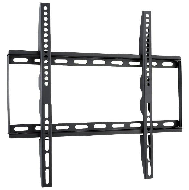 Supporto a Muro Fisso Slim per TV LED LCD 23-55'' Nero