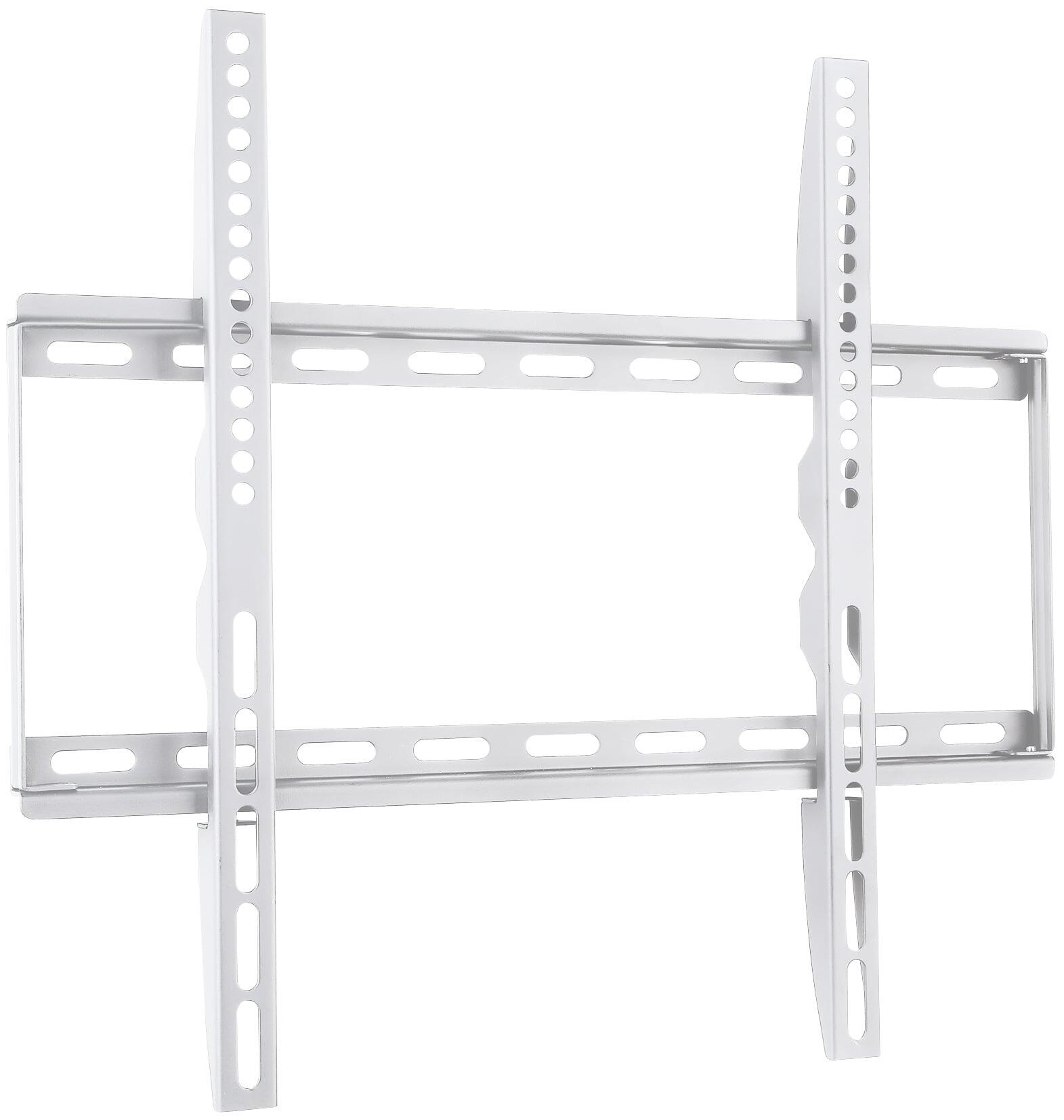 Supporto a Muro Fisso Slim per TV LED LCD 23-55'' Bianco