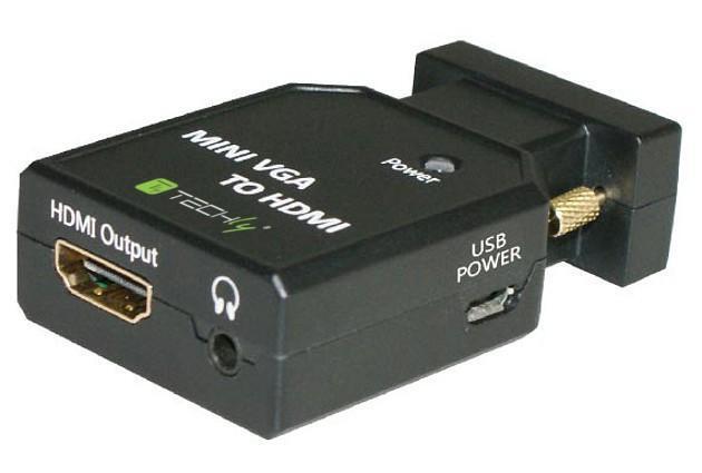 Mini Convertitore da VGA e Audio a HDMI
