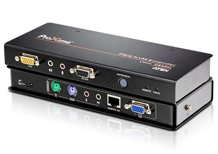 Extender KVM PS/2 VGA/Audio Cat 5 (1600x1200 a 150m), CE350