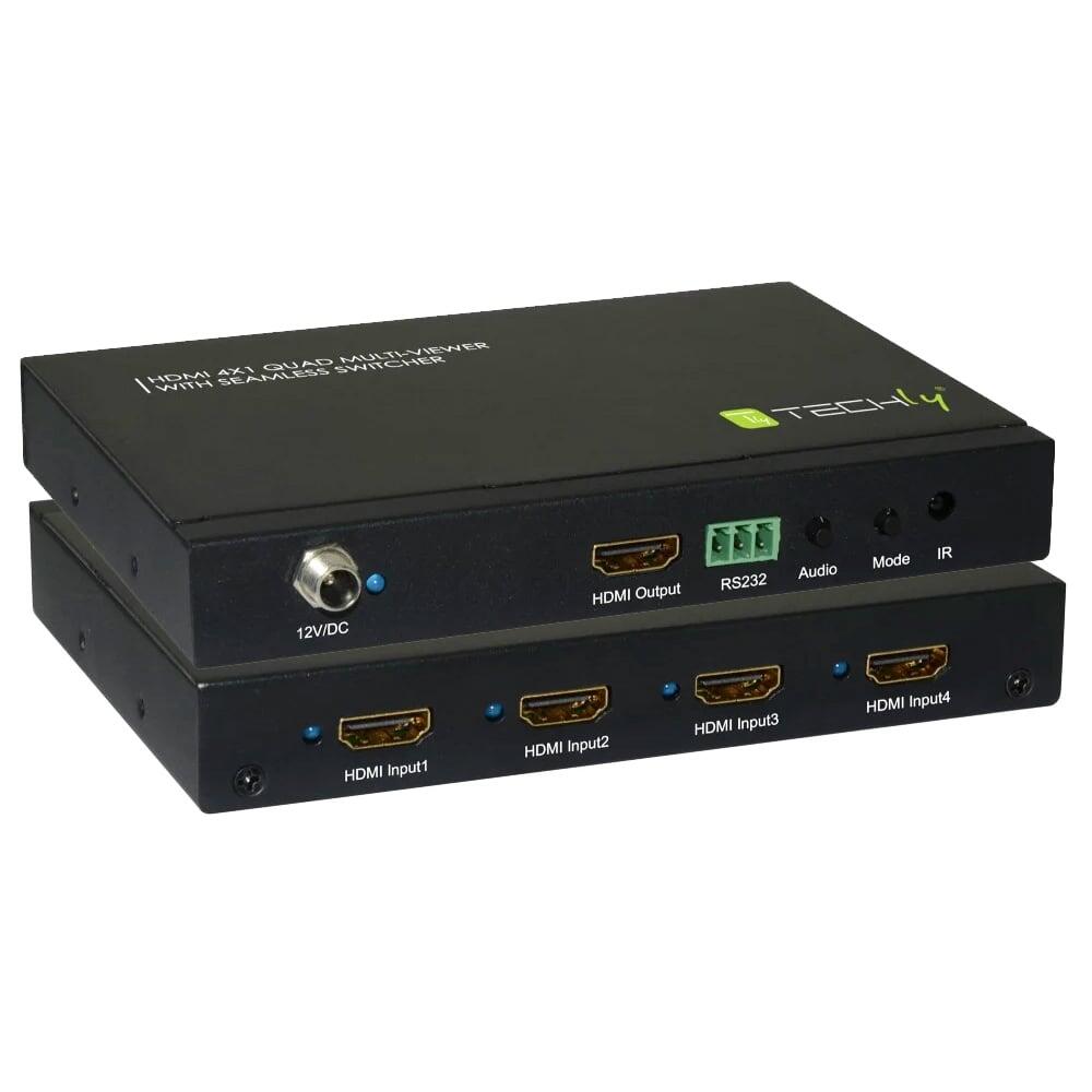 Multiview HDMI 4x1 con switch seamless