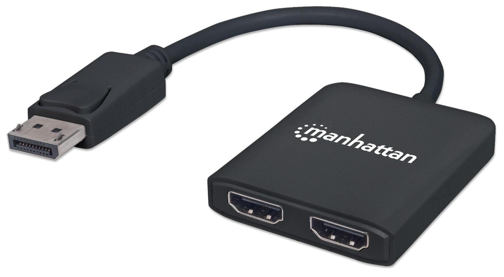 Splitter Hub DisplayPort a 2 porte HDMI con MST
