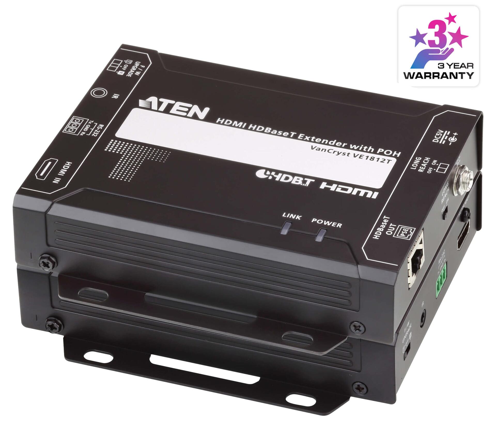 Estensore HDBaseT Classe A HDMI con POH 4K a 100m, VE1812