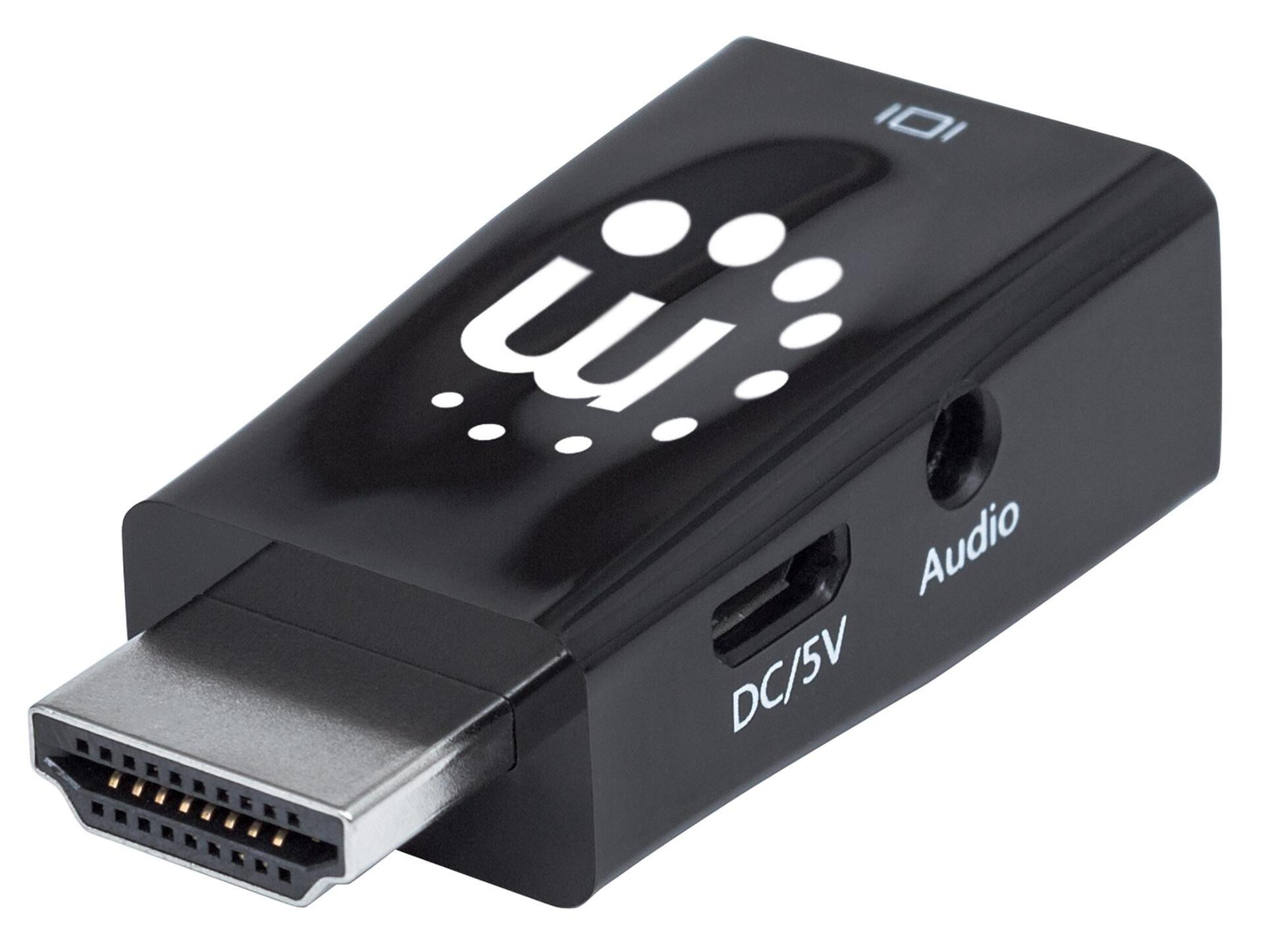 Micro Convertitore HDMI a VGA con Audio