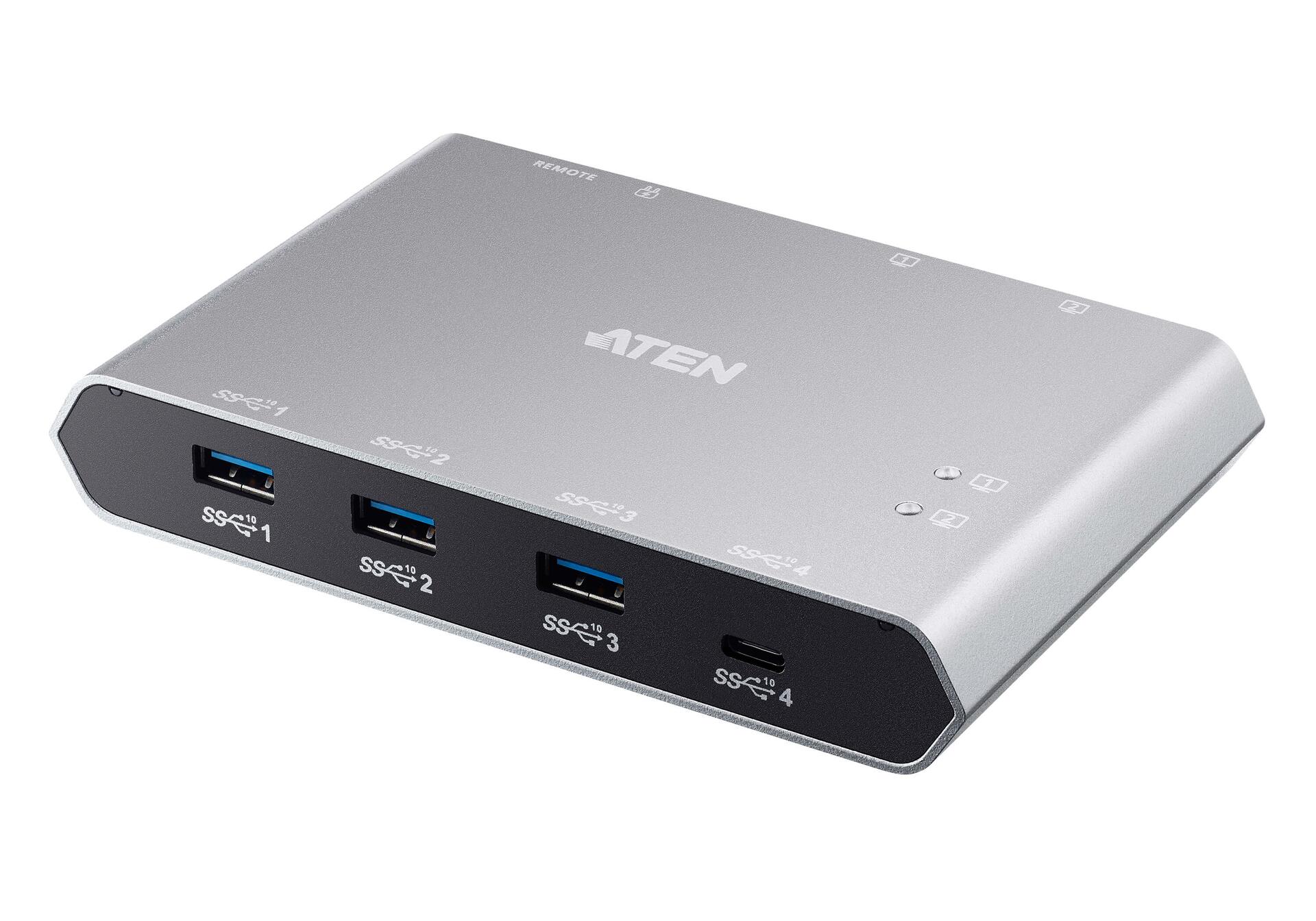 Switch per la condivisione USB-C™ Gen 2 a 2 porte con pass-through dell'alimentazione, US3342