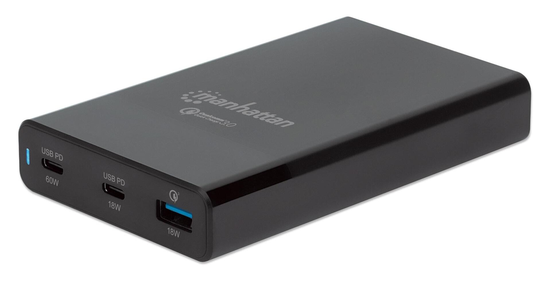 Stazione di ricarica USB-C™ PD 65W Nero