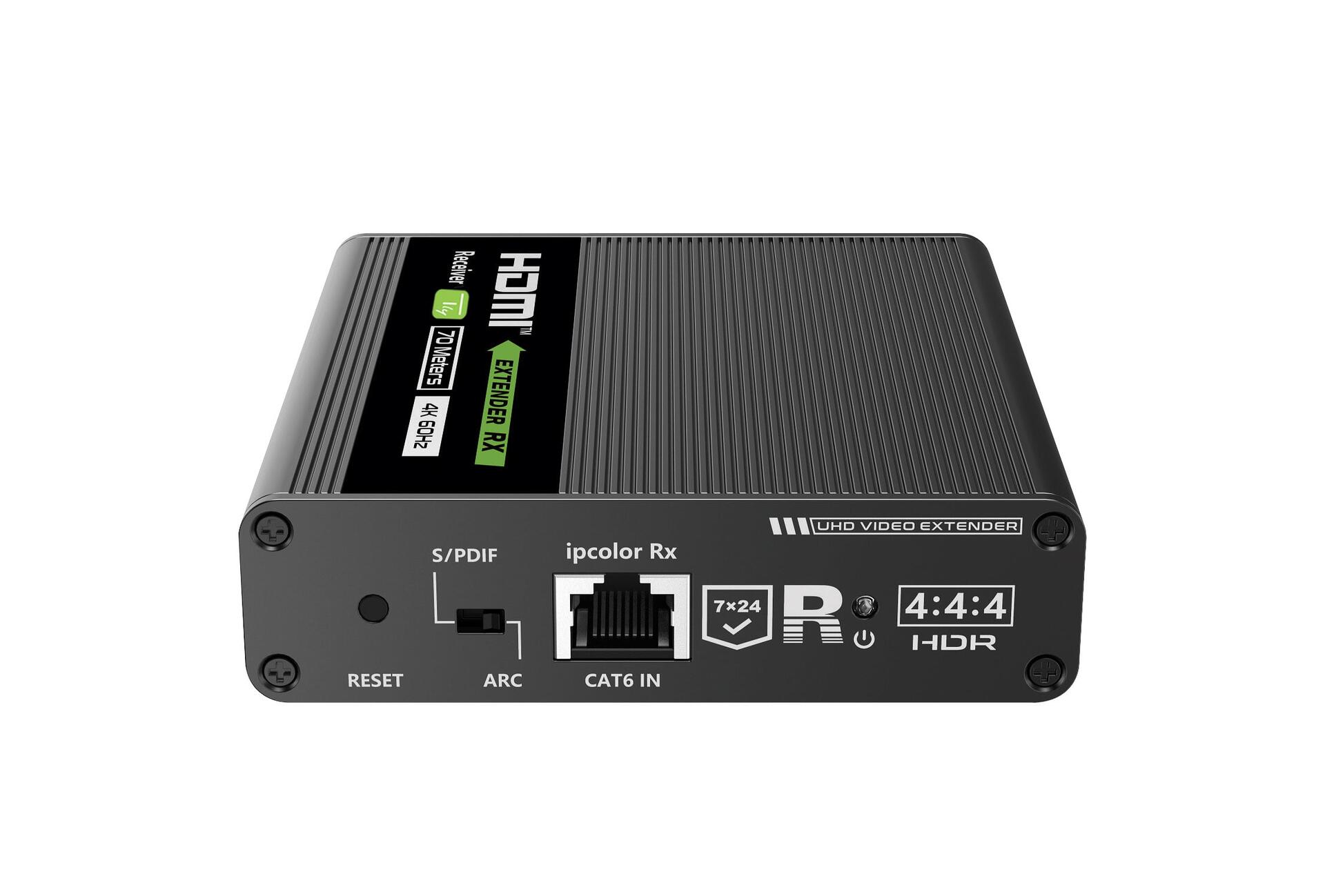 Ricevitore Extender HDMI 4K fino a 70m su Cavo Cat.6/6A/7