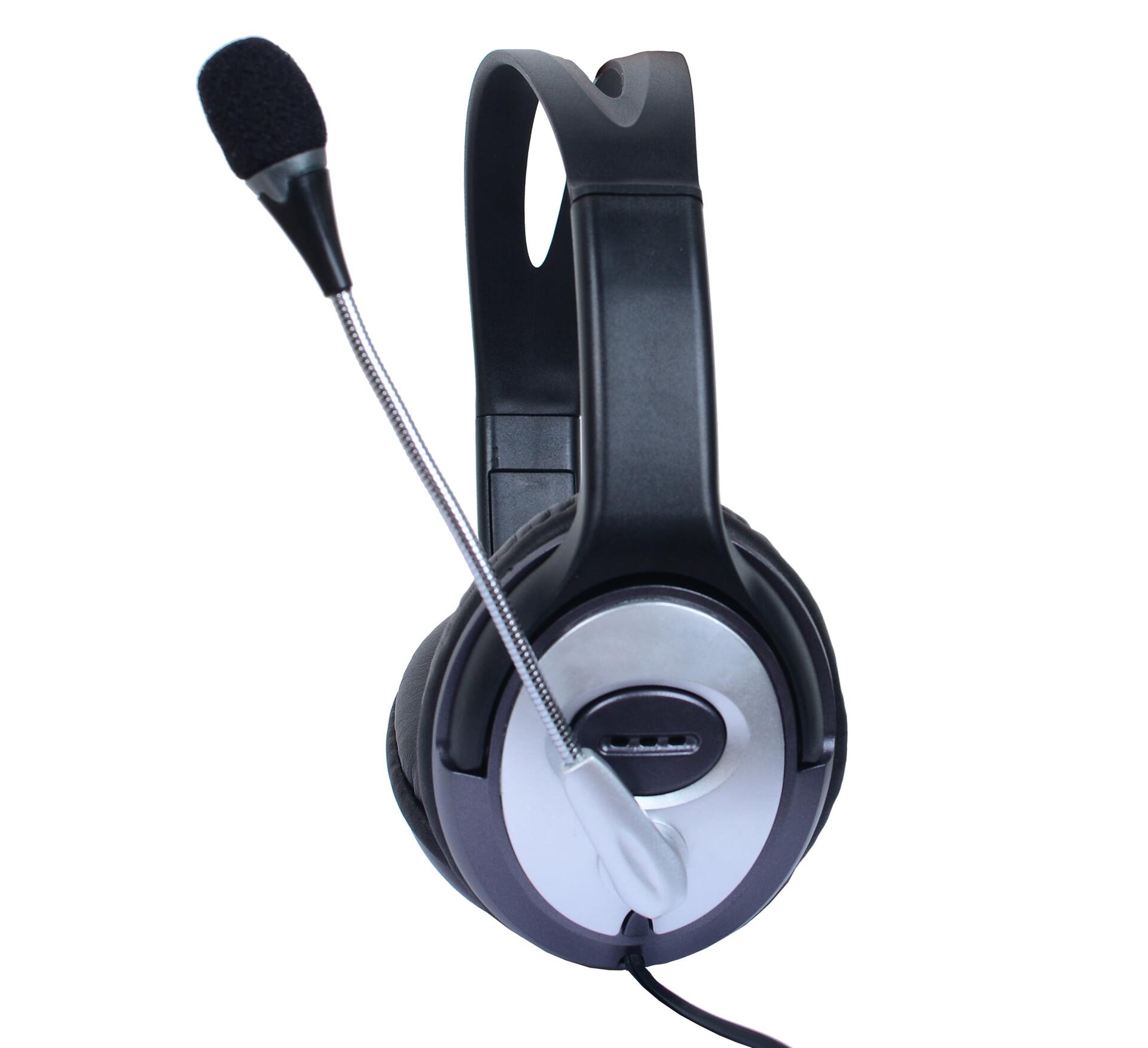 Cuffia Stereo con Microfono e Controllo Volume