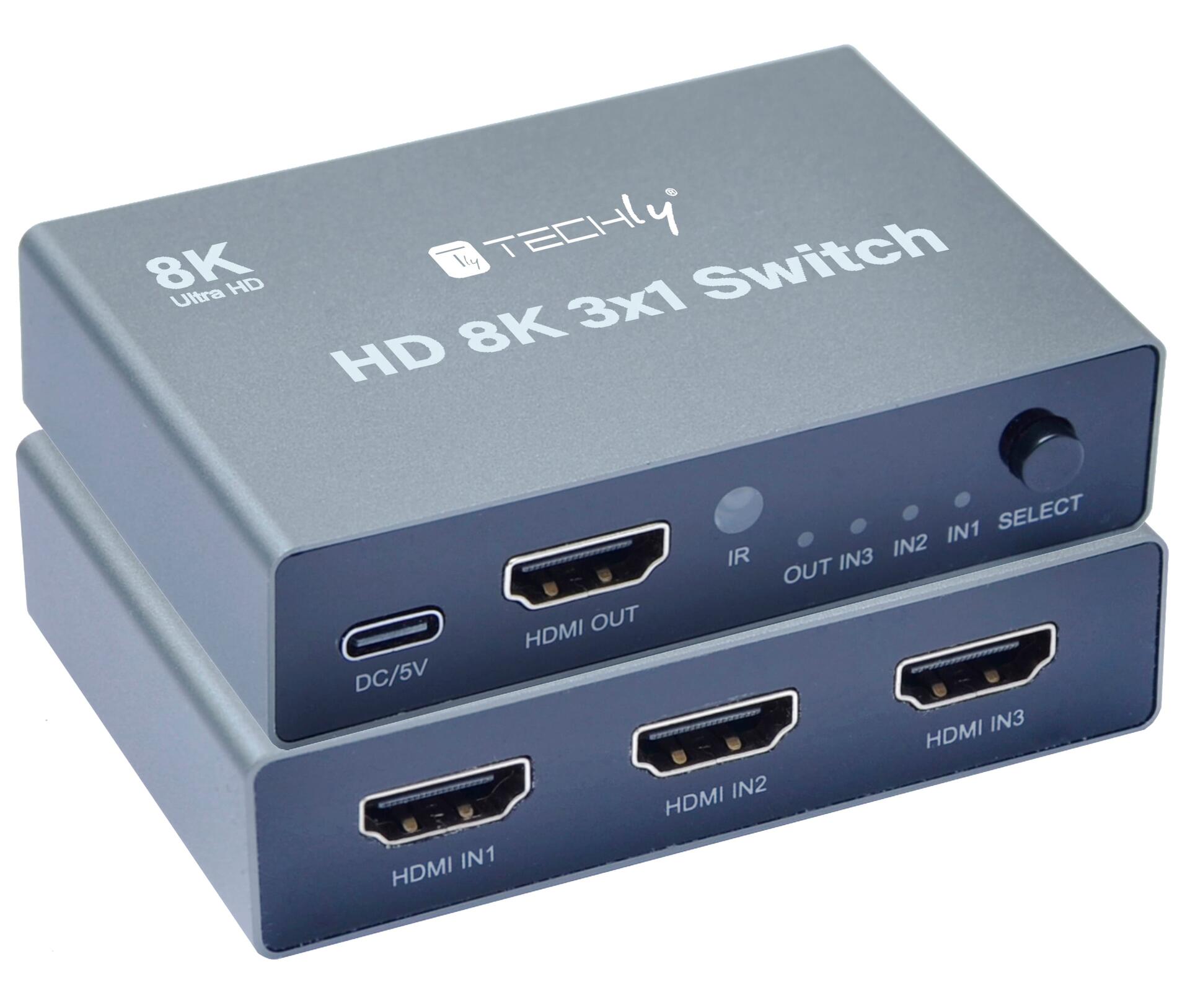 Switch 3x1 HDMI 2.1 8K
