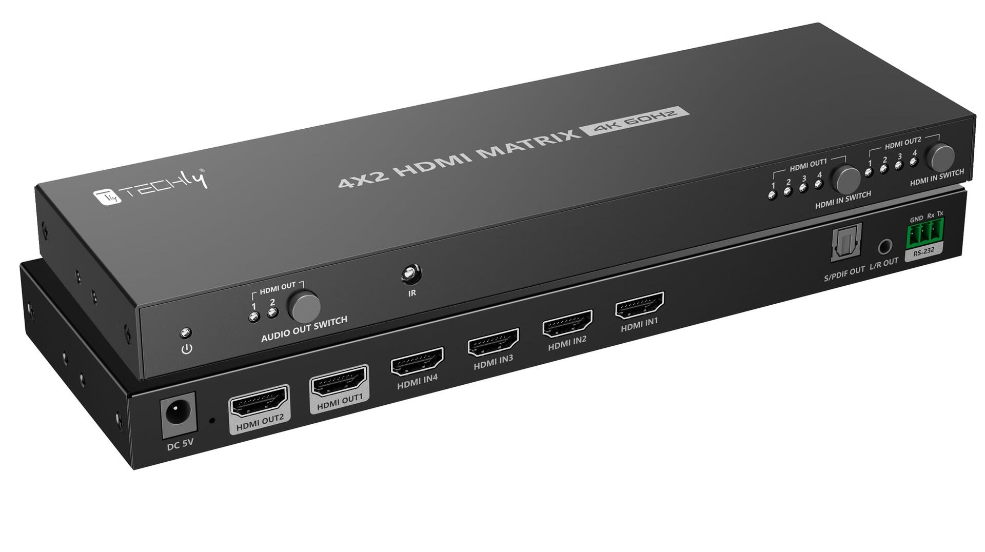 Switch Matrix HDMI2.0 4x2 4K@60 Hz