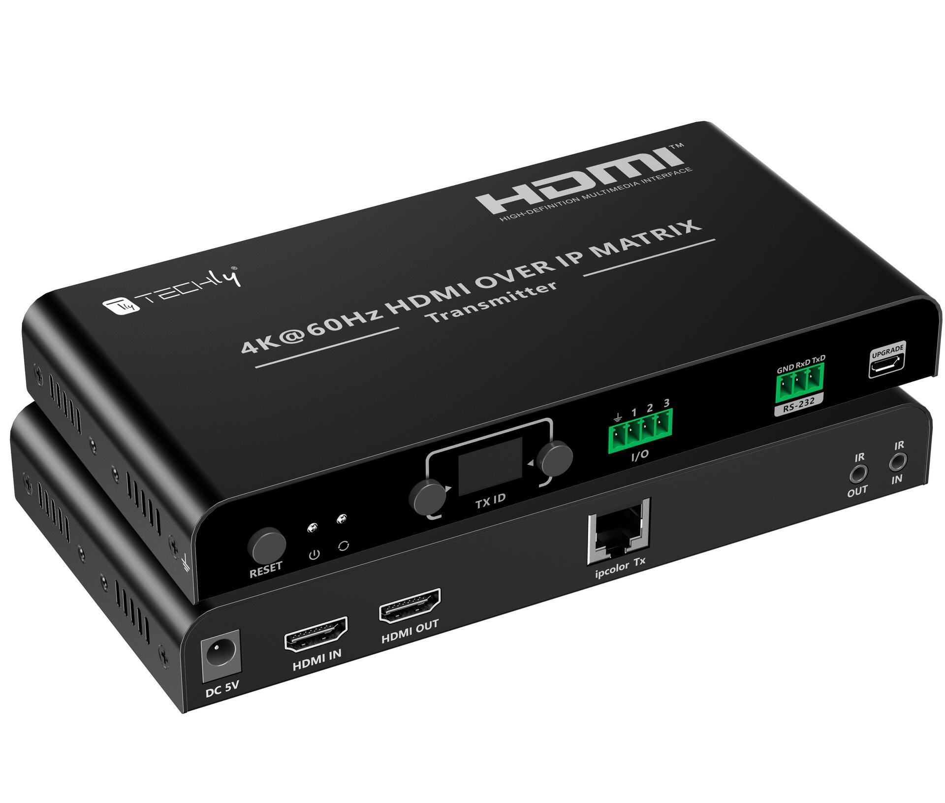Trasmettitore per Matrix Extender HDMI Over IP 4K su Cavo Cat.6 fino a 120m