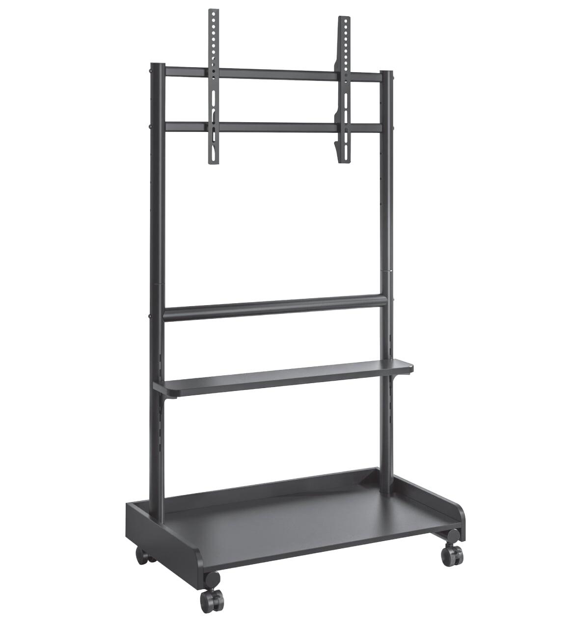 Supporto a Pavimento con Mensola per TV LCD/LED/Plasma 50-86''