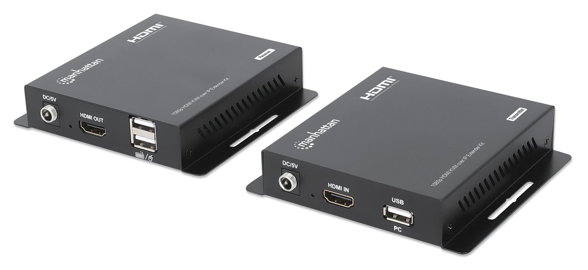 Kit Extender HDMI KVM Over IP 1080p fino a 120m