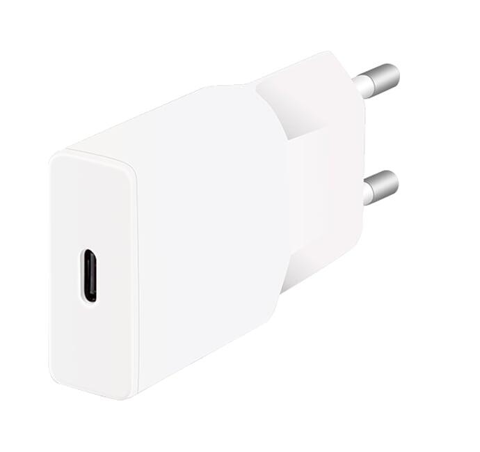 Caricatore Alimentatore GaN USB-C™ (PD) da Muro 20W Bianco