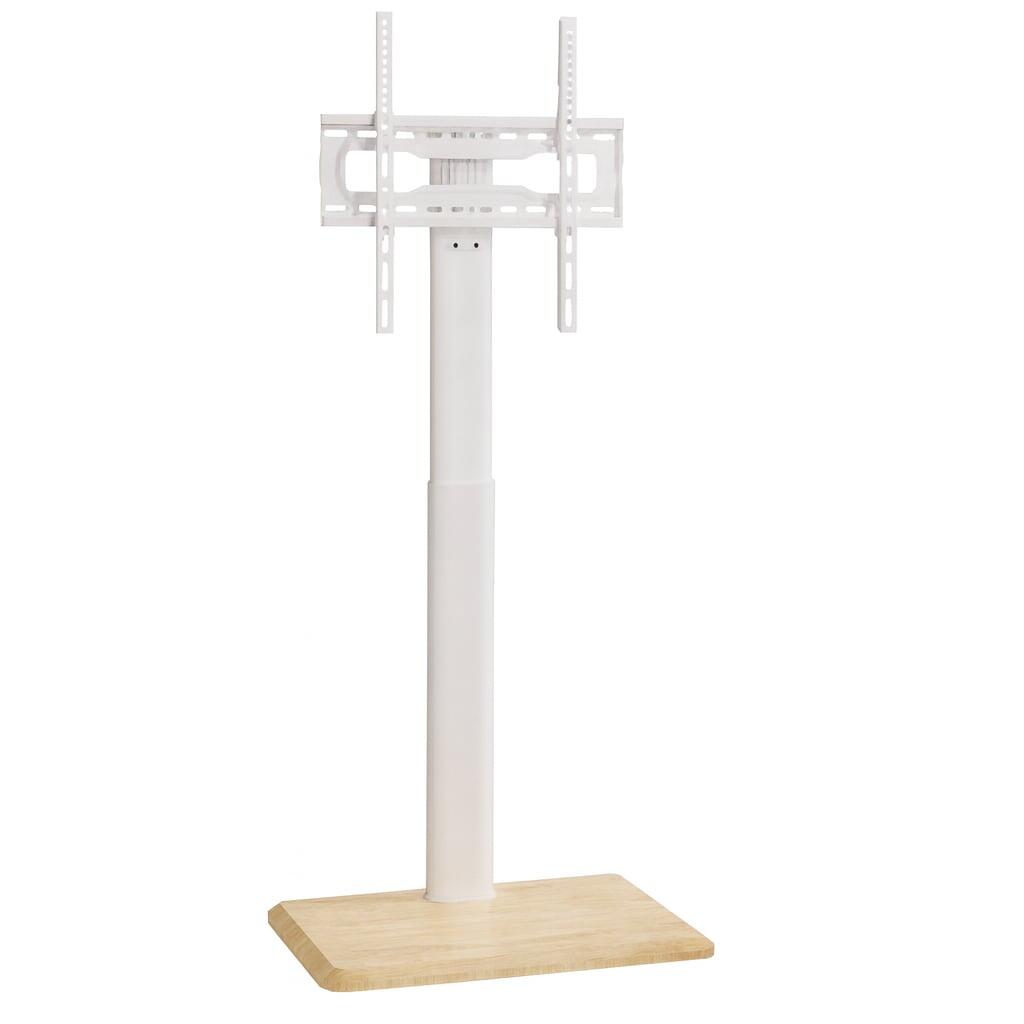 Supporto da Pavimento per TV da 24'' a 55'' c/Ruote a Scomparsa