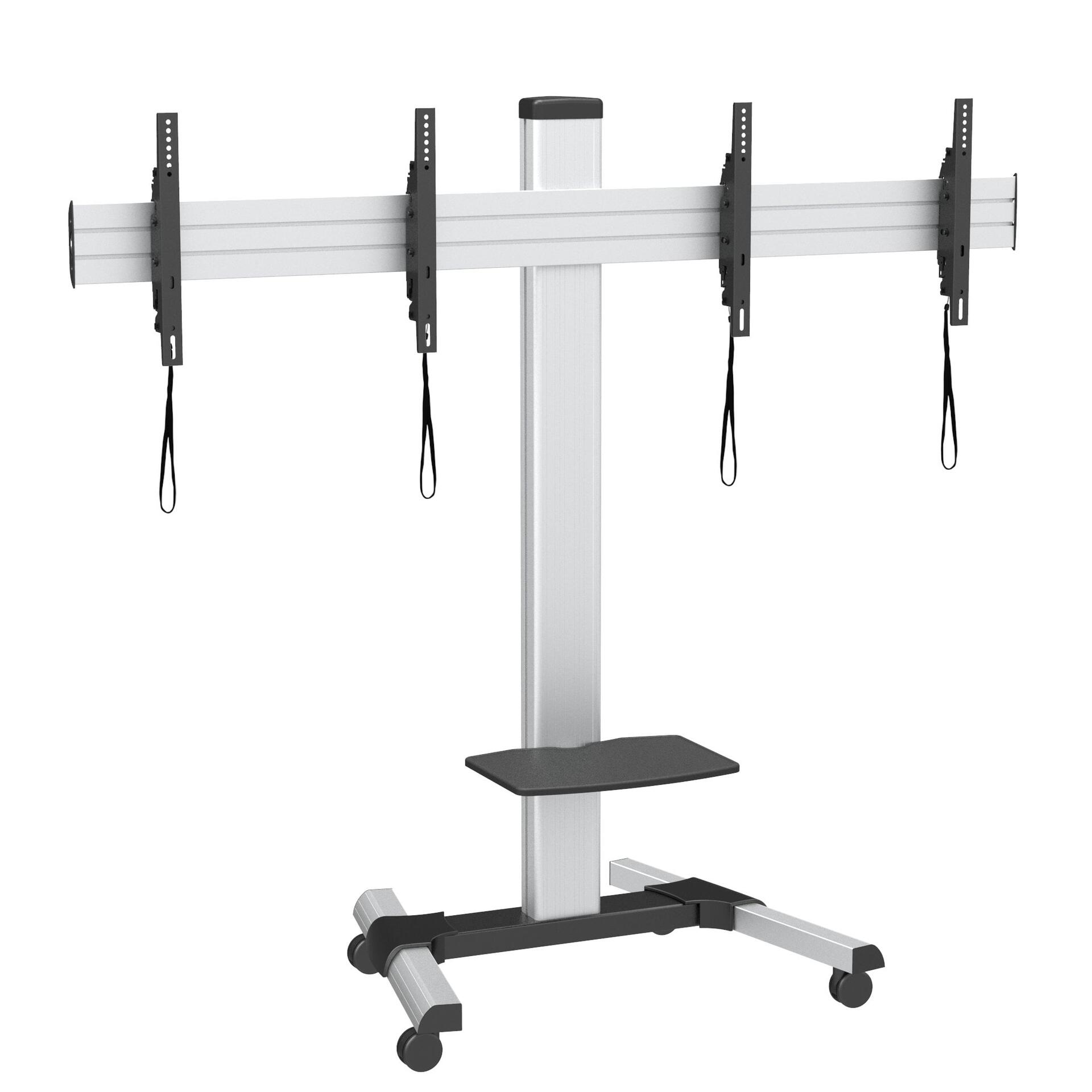 Supporto a Pavimento per 2 TV LED/LCD 25-55'' per Video Wall