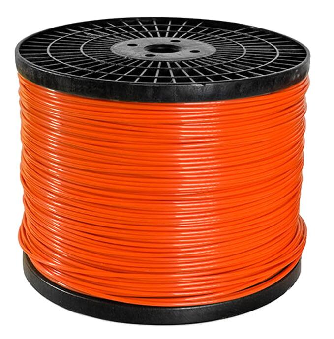 Bobina S/FTP, 4 coppie, Cavo Cat.7 1000 MHz Rame 500m Rigido Arancione