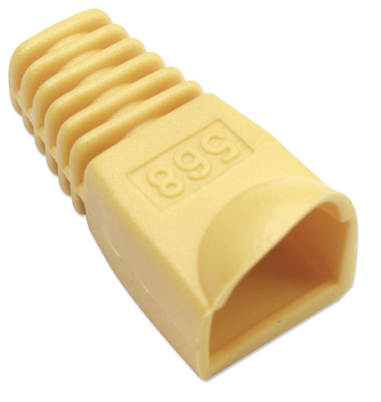 Copriconnettore per Plug RJ45 6.2mm Giallo
