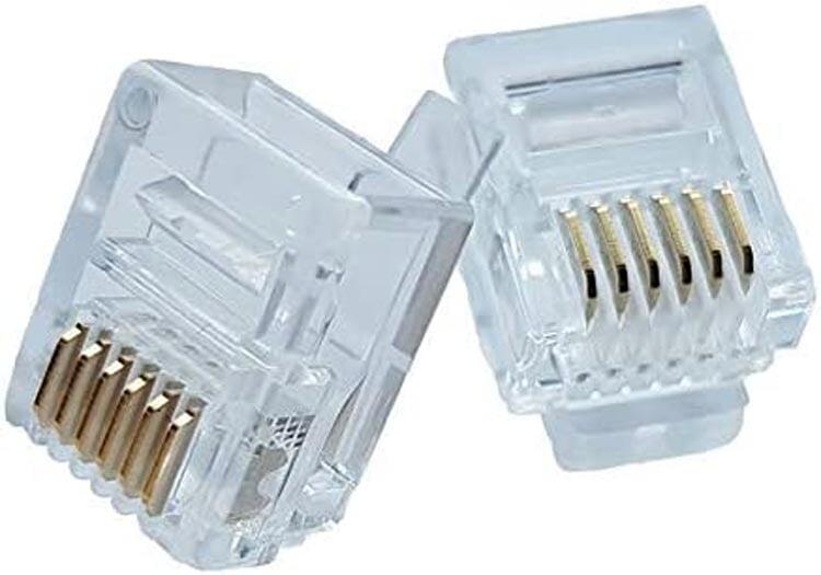 Plug Telefonico 6 poli 6 contatti RJ12