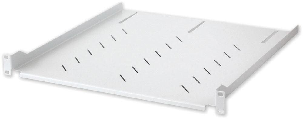 Mensola per Rack 19'' 470 mm 1U Grigia 4 punti